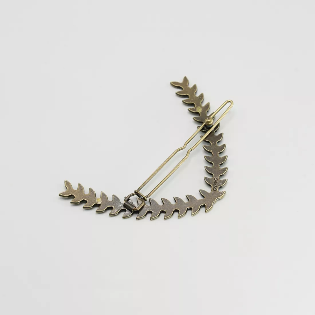 GYPSO I Barrette cheveux épis élégante - Eve - Laiton Mat