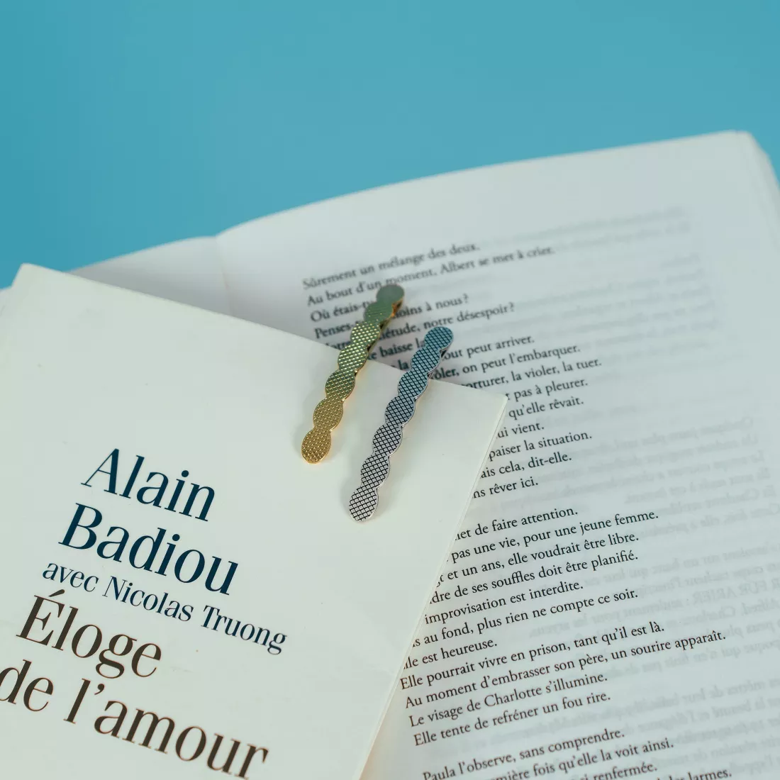 GYPSO I Hair clip with lock - Anna - Antique Silver