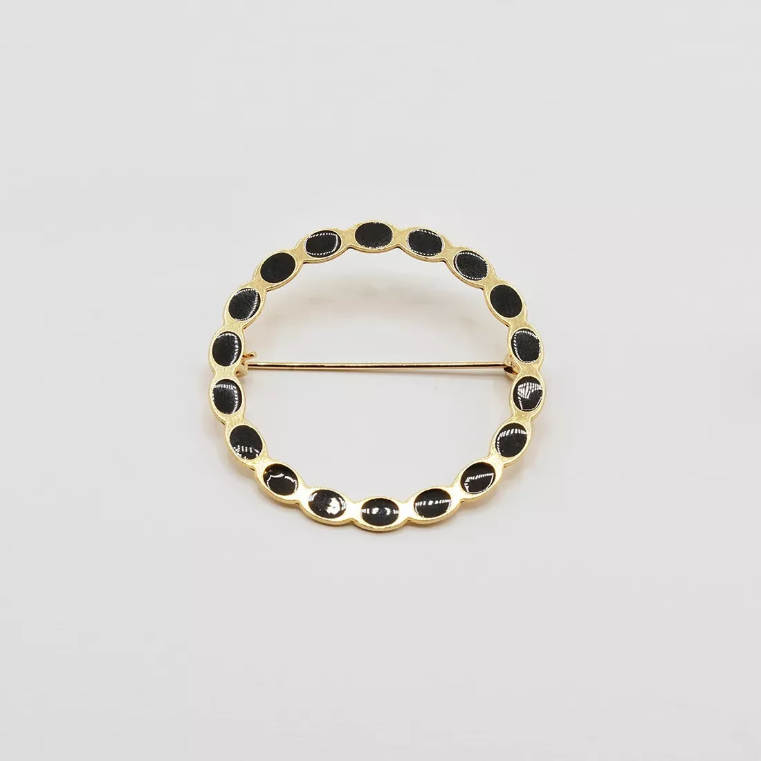 GYPSO I Brooch - Apollo - Gold - Black