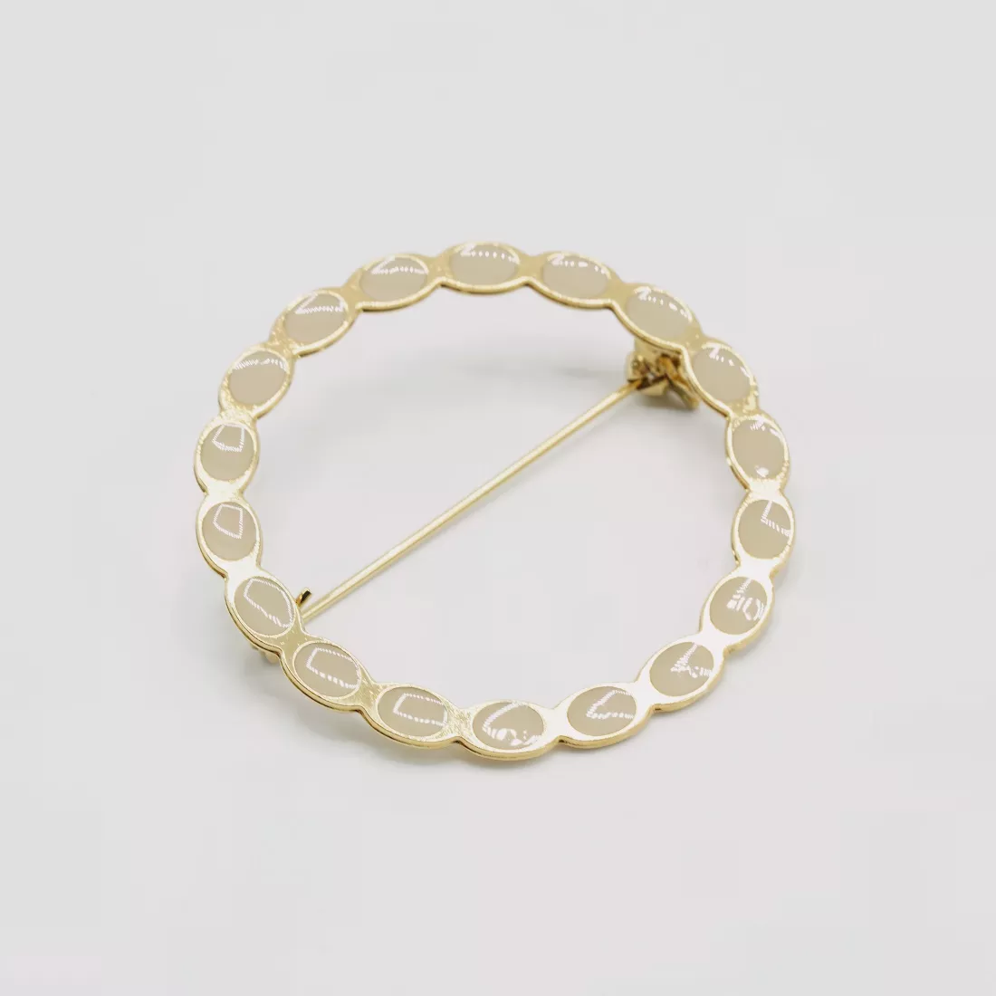 GYPSO I Brooch - Apollo - Golden - Champagne
