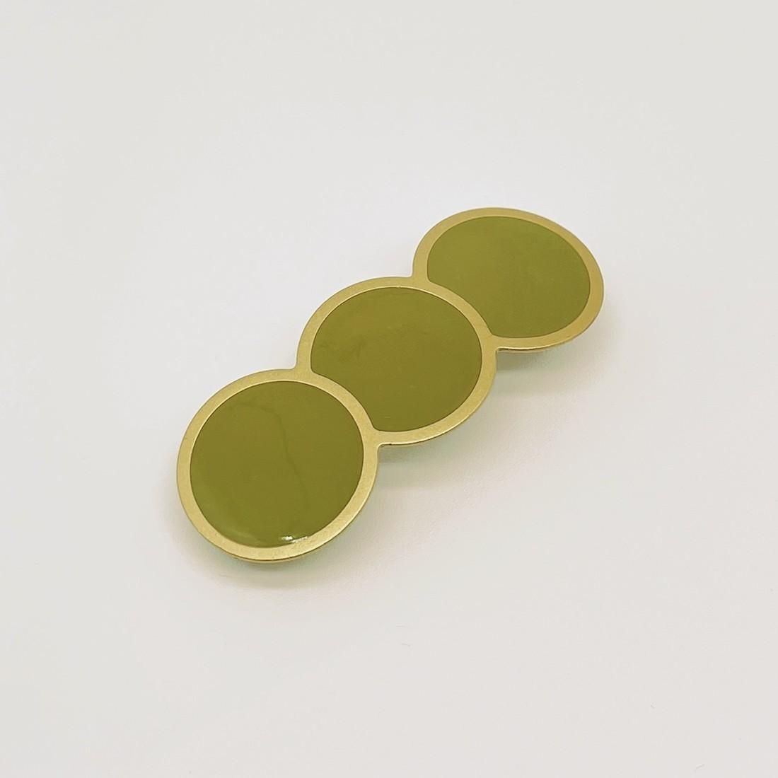 GYPSO I “Billie” enameled hair barrette