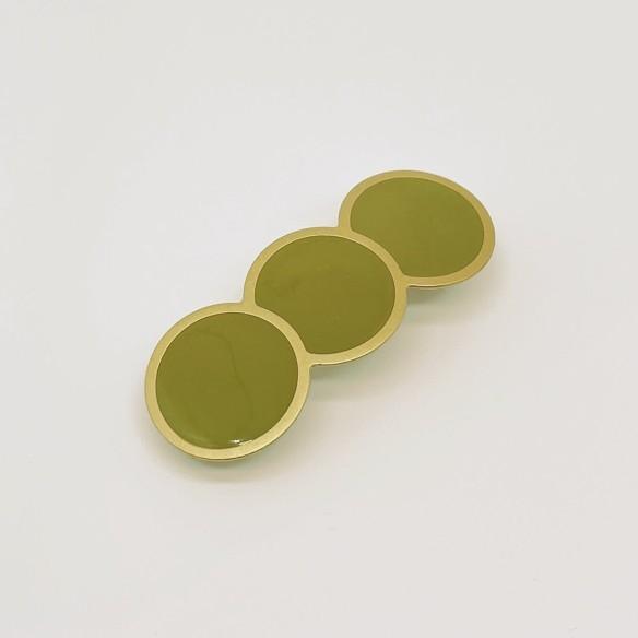 GYPSO I “Billie” enameled hair barrette