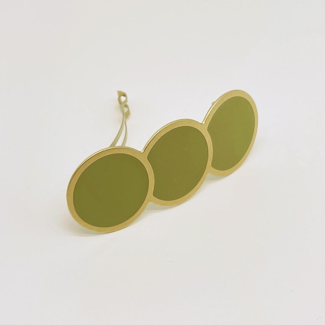 GYPSO I “Billie” enameled hair barrette