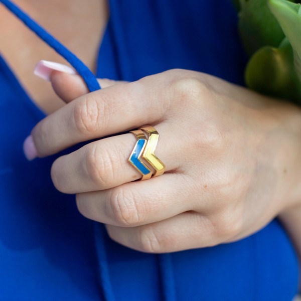 GYPSO I Bague couleur "Kate"