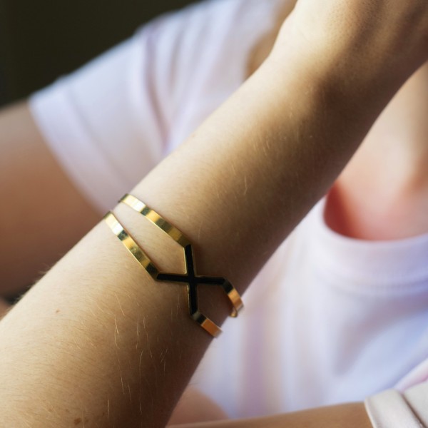 GYPSO I Bracelet jonc couleur "Carol"