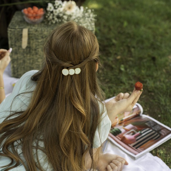 GYPSO I Barrette cheveux émaillée "Billie"
