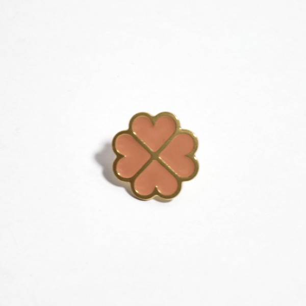 GYPSO I "Grigri" enamelled fine gold lucky charm pin