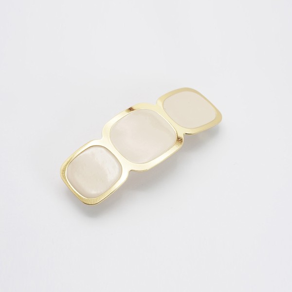 Barrette cheveux moderne Jeanne – Design graphique