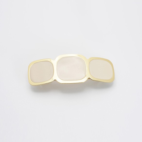 Barrette cheveux moderne Jeanne – Design graphique