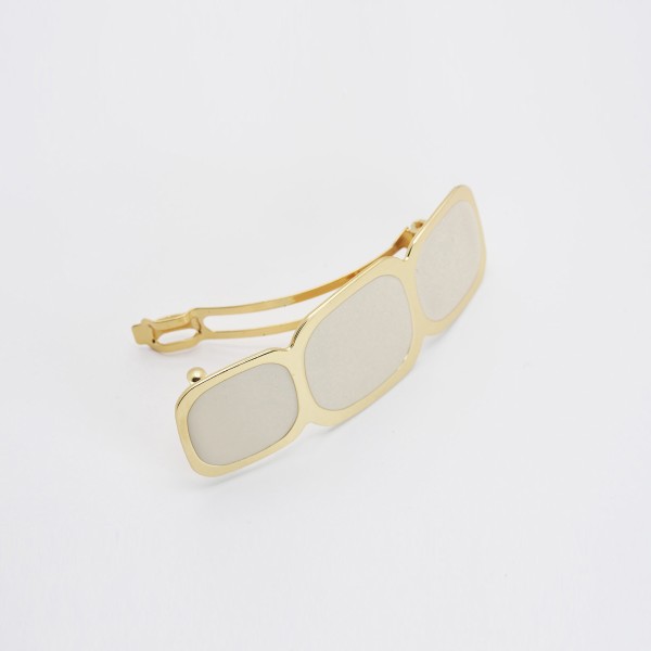 Barrette cheveux moderne Jeanne – Design graphique