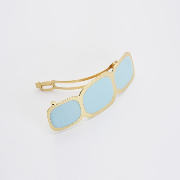 Barrette cheveux moderne Jeanne – Design graphique