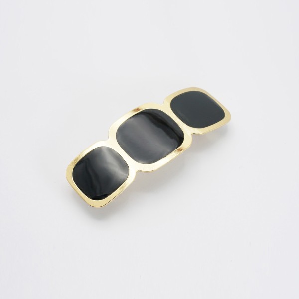 Barrette cheveux moderne Jeanne – Design graphique