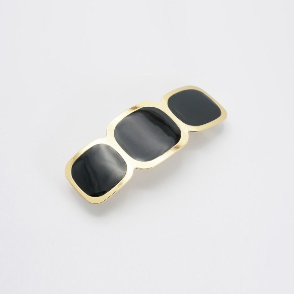 Barrette cheveux moderne Jeanne – Design graphique