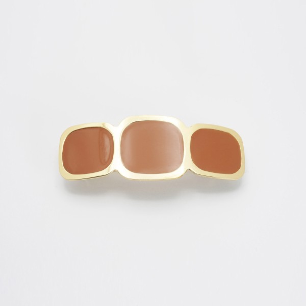 Barrette cheveux moderne Jeanne – Design graphique
