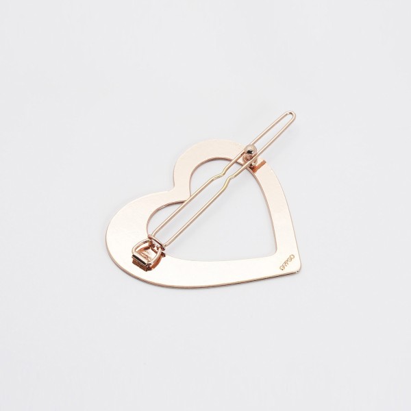 Barrette cœur cheveux Adèle – Féminine et tendance