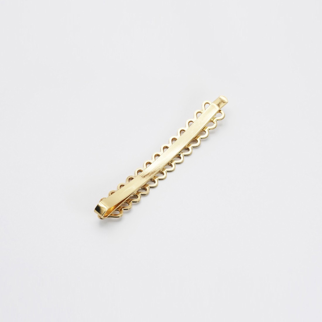 Barrette cheveux dorée ajourée Alix – Élégance légère