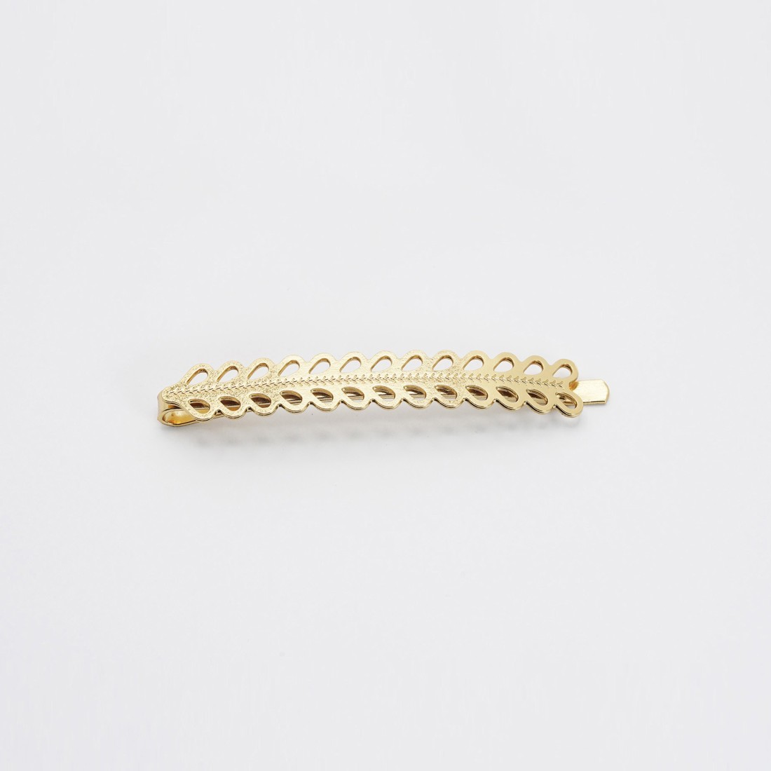 Barrette cheveux dorée ajourée Alix – Élégance légère