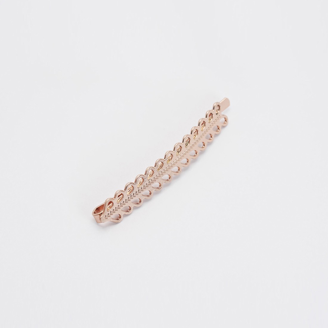 Barrette cheveux dorée ajourée Alix – Élégance légère