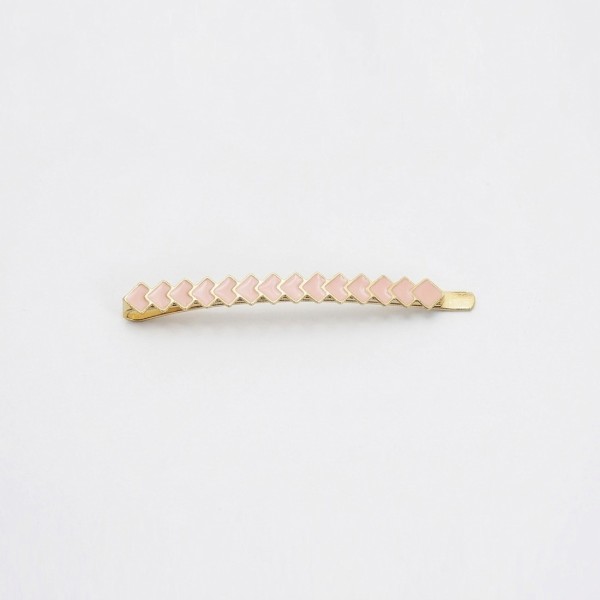 Barrette cheveux graphique émaillée Suzie – Style moderne