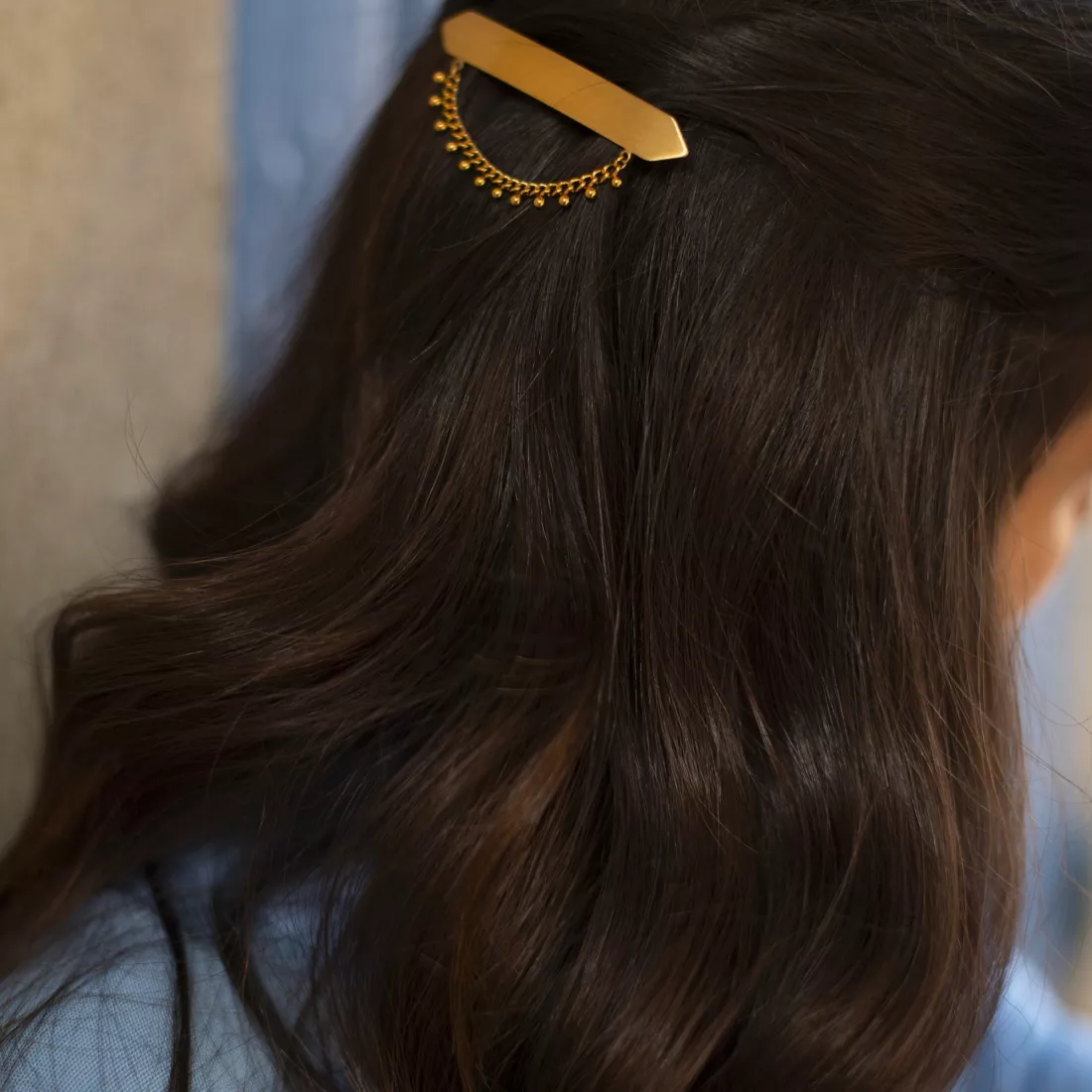 Barrette cheveux GYPSO - dorée - JULIETTE